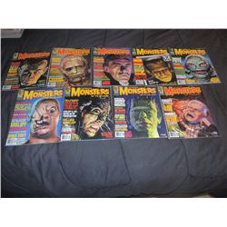 FAMOUS MONSTERS OF FILMLAND #210 - #219 LOT OF 9 ISSUES