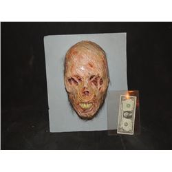 DEAD ROTTEN ZOMBIE SOLID CONCEPT MASK ON BOARD