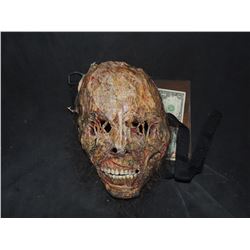 DEAD ROTTEN ZOMBIE WEARABLE MASK WITH STRAPS 5