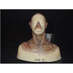 DEAD ROTTEN ZOMBIE WITCH MALE MAKE UP COWL ON FULL BUST 13