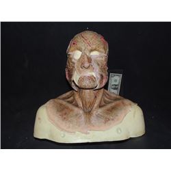 DEAD ROTTEN ZOMBIE WITCH MALE COMPLETE MAKE UP WITH COWL ON FULL BUST 1