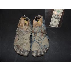 CAVE MAN MUMMY WITCH DOCTOR DEMON FEET 1