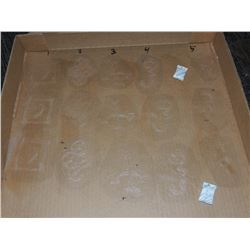 SCAR BURN CUT BOIL SLICE SILICONE TRANSFER LOT 09