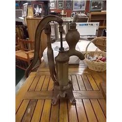 VINTAGE CAST IRON WATER PUMP - MARKED #308