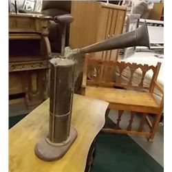 ANIQUE BRASS SHIP HORN - 1800'S - SEE VIDEO ON U-TUBEHORN SWIVELS UPWARD - SEE YOUTUBE VIDEO FOR SOU