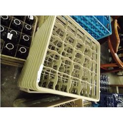 DISHWASHER TRAY - DIVIDED - SINGLE BASE UNIT WITH 7 RISERS TO MAKE DEEPER