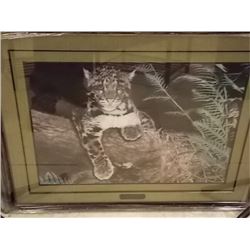 FRAMED LIMITED EDITION PRINT - FROM A SAFE PLACE - LESLEY HARRISON - GALLERY ESTIMATE - $725