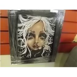 FRAMED PRINT - WATER LILY - ANGELINA WRONA - GALLERY ESTIMATE - $225
