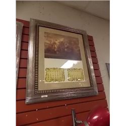FRAMED VINTAGE CALENDAR PRINTS - SAILING SHIPS -