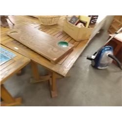 TEAK PATIO TABLE - ANDREW RICHARD DESIGN