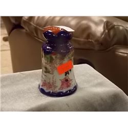UNIQUE SALT SHAKER - HAND PAINTED