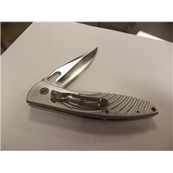 POCKET KNIFE - OUT BOUND - STAINLESS STEEL - NEW