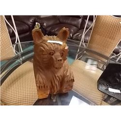 CHAIN SAW CARVING - BEAR HEAD