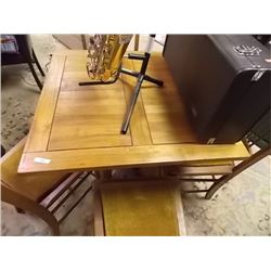 TEAK PATIO TABLE - ANDREW RICHARD DESIGN -