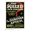 Image 1 : Donovan Affair, The (Columbia, 1929)....