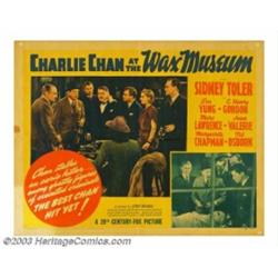 Charlie Chan at the Wax Museum (20th Century Fox, 1940)....