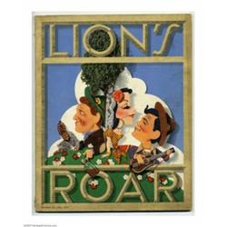 Lion's Roar Magazine Group of Two (MGM, 1942) Condition: FN+....