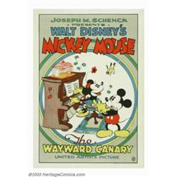 Wayward Canary,The (United Artists, 1932)....