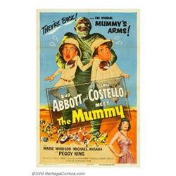 Abbott and Costello Meet the Mummy (Universal, 1955)....