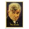 Image 1 : Will Rogers Portrait (Fox, 1934)....