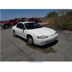 2005 - CHEVROLET MONTE CARLO