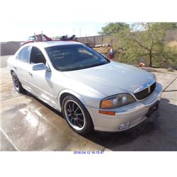 2000 - LINCOLN LS//RESTORED SALVAGE//