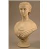 Image 1 : A Copeland Art Union of London parian bust of a young lady, sculpted by Mary Thorneycroft. 15.5in...