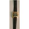 Image 1 : A gentleman's 18 ct. gold Rolex Perpetual wrist watch, in stepped square case with black dial, gi...