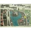 Image 1 : Julian Trevelyan (1910-1988) etching and aquatint, "Home Waters", signed in pencil, 51/75, 14 x 1...