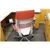 Image 3 : STEELCASE GESTURE RED AND GREY HIGH BACK MULTILEVER FULLY ADJUSTABLE TASK CHAIR