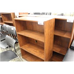 AUTUMN MAPLE 4' ADJUSTABLE SHELF BOOK CASE