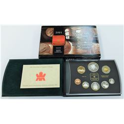 CANADA-2001 PROOF DOUBLE DOLLAR SET
