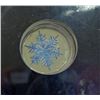 Image 1 : CANADA-$1 STERLING SILVER SNOWFLAKE WITH  CD