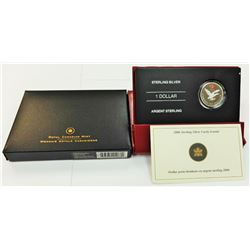 CANADA-2006 STERLING SILVER LUCKY LOONIE