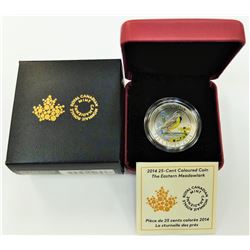 CANADA 2014 25 CENT MEADOWLARK