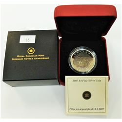 CANADA-2007 $4 PARASAUROLOPHUS