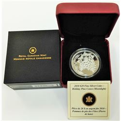 CANADA-2010 $20 HOLIDAY PINE CONES WITH CRYSTALS