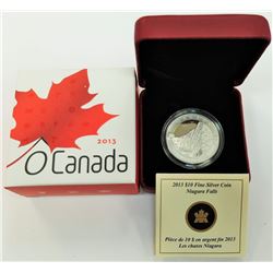 CANADA-2013 $10 SILVER NIAGARA FALLS