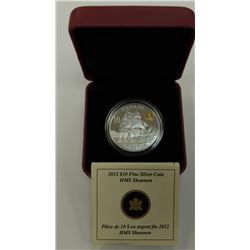 CANADA-2012 $10 SILVER HMS SHANNON