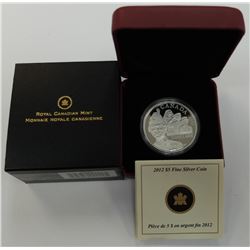 CANADA-2012 SILVER GEORGINA POPE