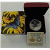 Image 1 : CANADA-$20 SILVER COLORIZED BUTTERFLY