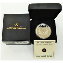 CANADA-2012 $20 SILVER ROYAL CYPHER