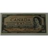 BANK OF CANADA-1954 $100 LAWSON/BOUEY AU OR BETTER