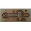 BANK OF CANADA-1986 $2 AUJ CHANGEOVER