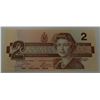 BANK OF CANADA-1986 $2 AUL CROW CHANGEOVER
