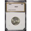 Image 1 : 1943 WASHINGTON QUARTER PCI SUPERB GEM BU