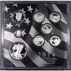 2014 US Mint Limited Edition SILVER Proof Set - 8 Silver Coins