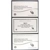 Image 3 : 3 - SILVER PROOF QUARTER SETS - AMERICA THE BEAUTIFUL - -2013 - 2014 - 2015