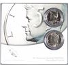 Image 1 : 2014 P D Kennedy Clad 50th Anniversary, High Relief, Half Dollar 2 Coin Set