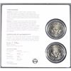 Image 2 : 2014 P D Kennedy Clad 50th Anniversary, High Relief, Half Dollar 2 Coin Set